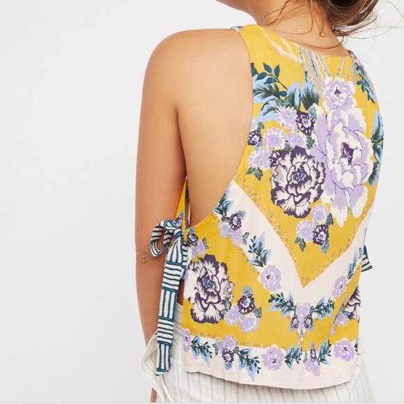 Free People Tops - Free People Floral Sweet Love Tank